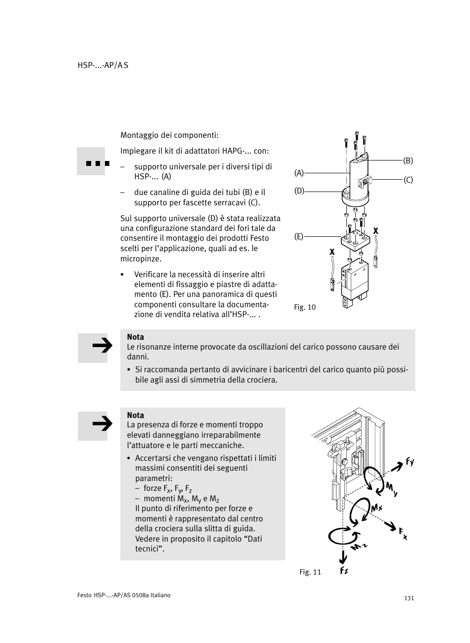 Festo Модуль перемещения HSP User Manual | Page 131 / 184