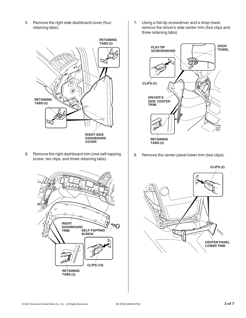Acura Music Link bii32726-34939 User Manual | Page 3 / 7