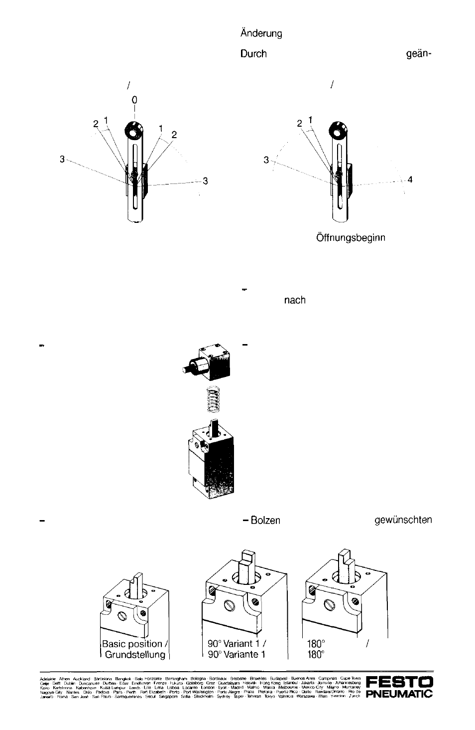 Festo Распределители с резьбой G1/8 User Manual | Page 4 / 5