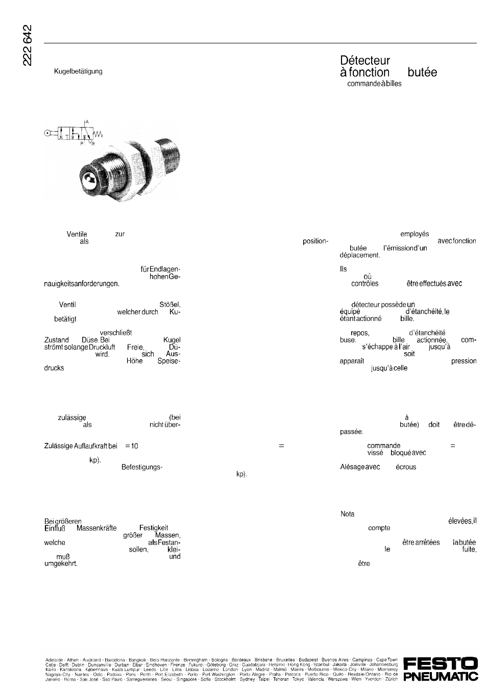 Festo Генераторы сигналов остановки SDK-4-PK-3 User Manual | 2 pages