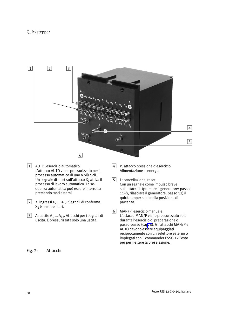 Festo Quickstepper FSS User Manual | Page 68 / 100
