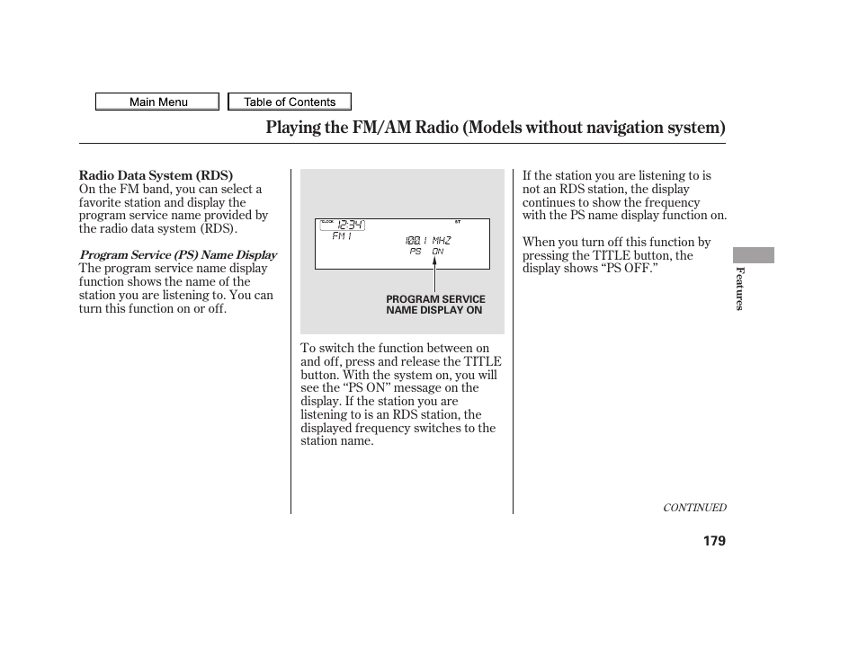 2010 tsx | Acura 2010 TSX User Manual | Page 182 / 524