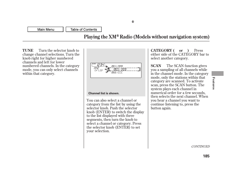 Acura 2010 TSX User Manual | Page 188 / 524