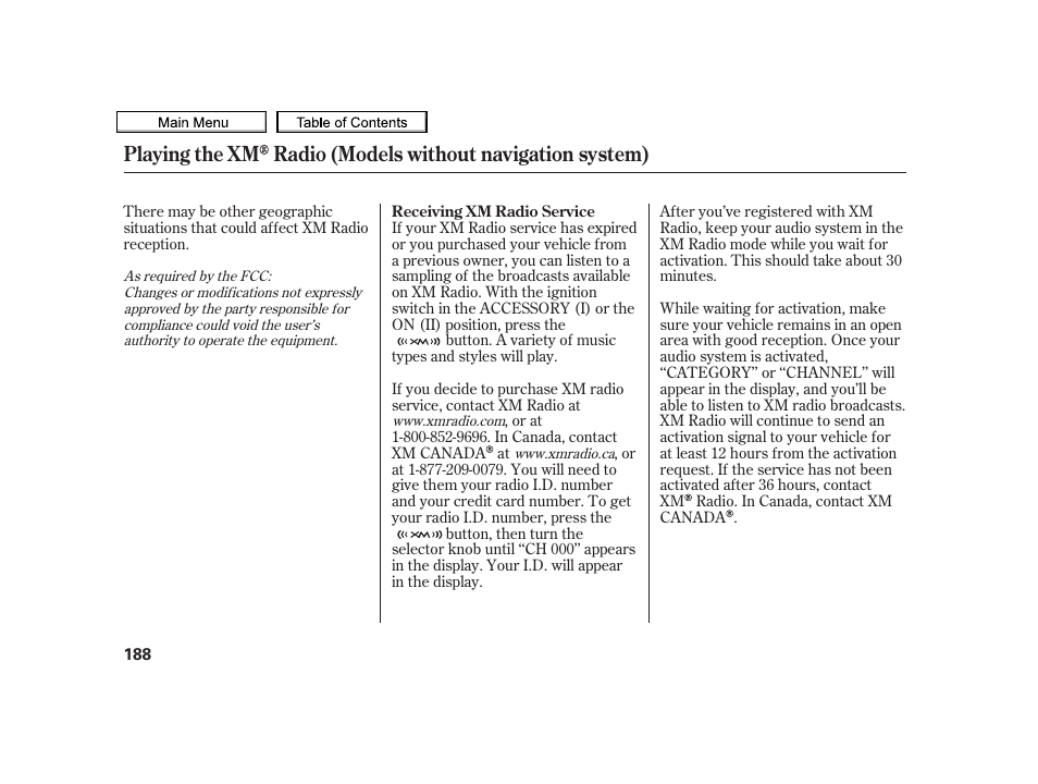 Acura 2010 TSX User Manual | Page 191 / 524