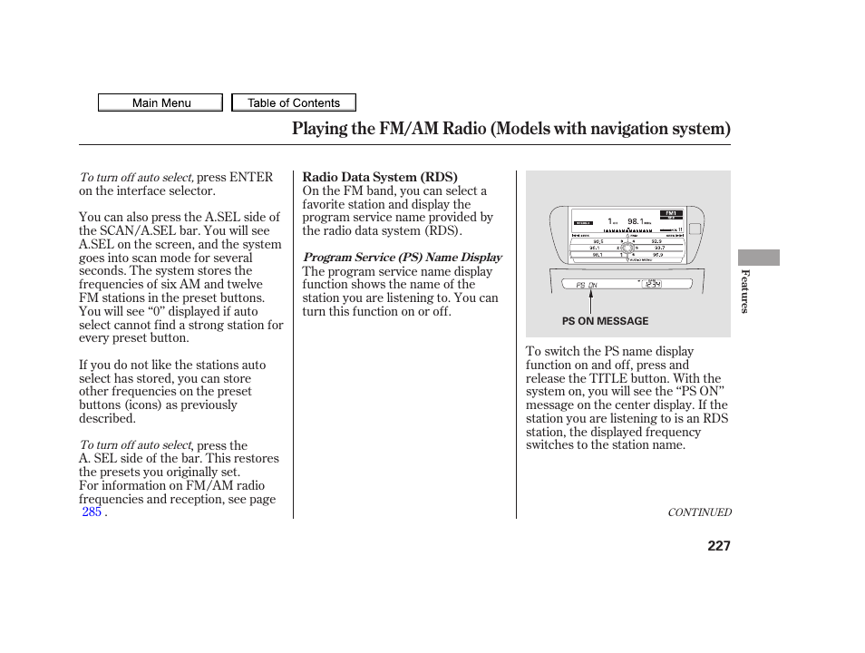 2010 tsx | Acura 2010 TSX User Manual | Page 230 / 524