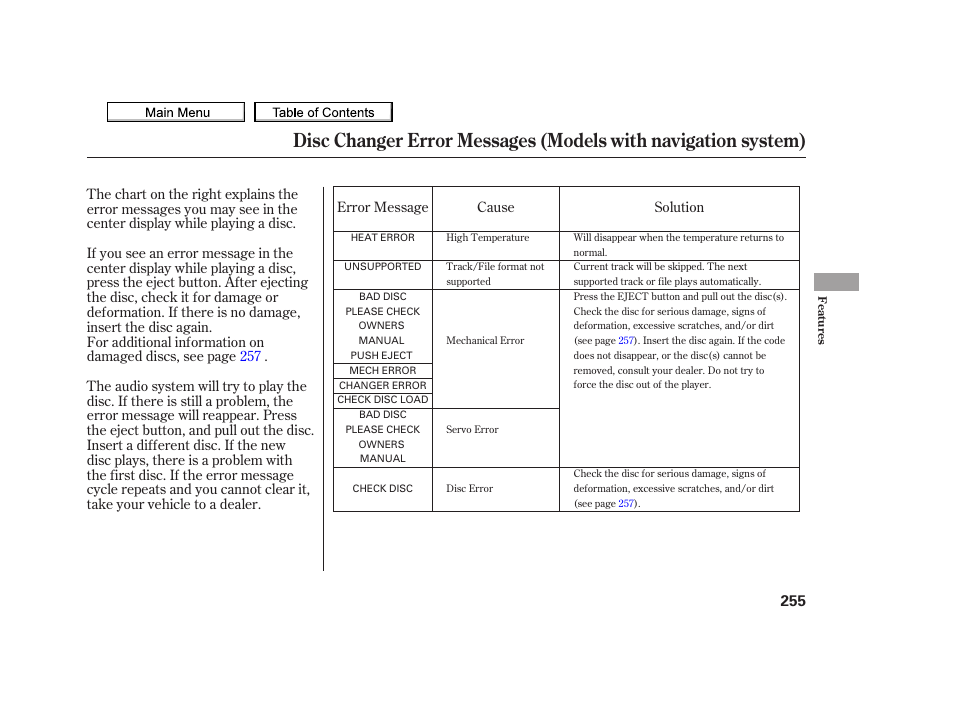 2010 tsx | Acura 2010 TSX User Manual | Page 258 / 524