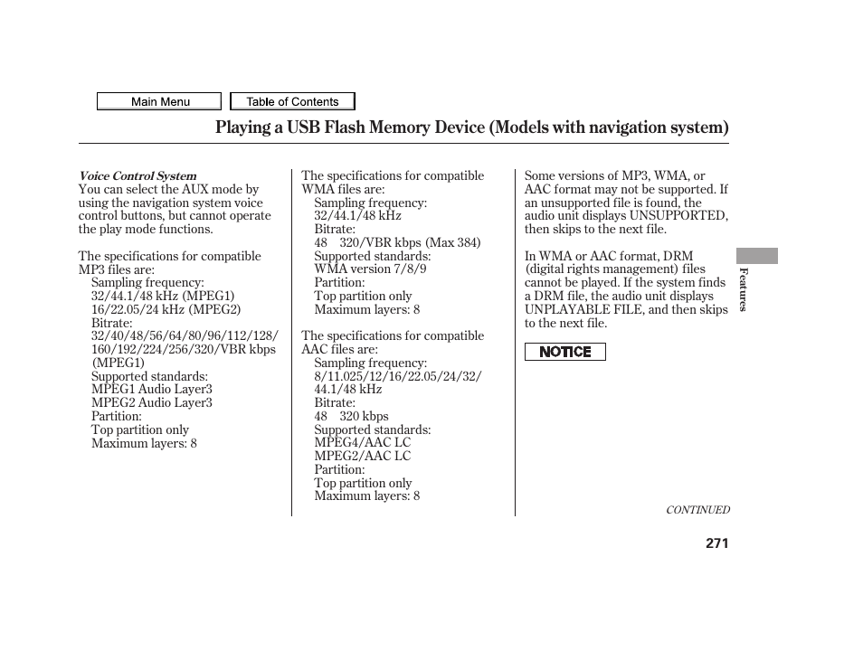 Acura 2010 TSX User Manual | Page 274 / 524