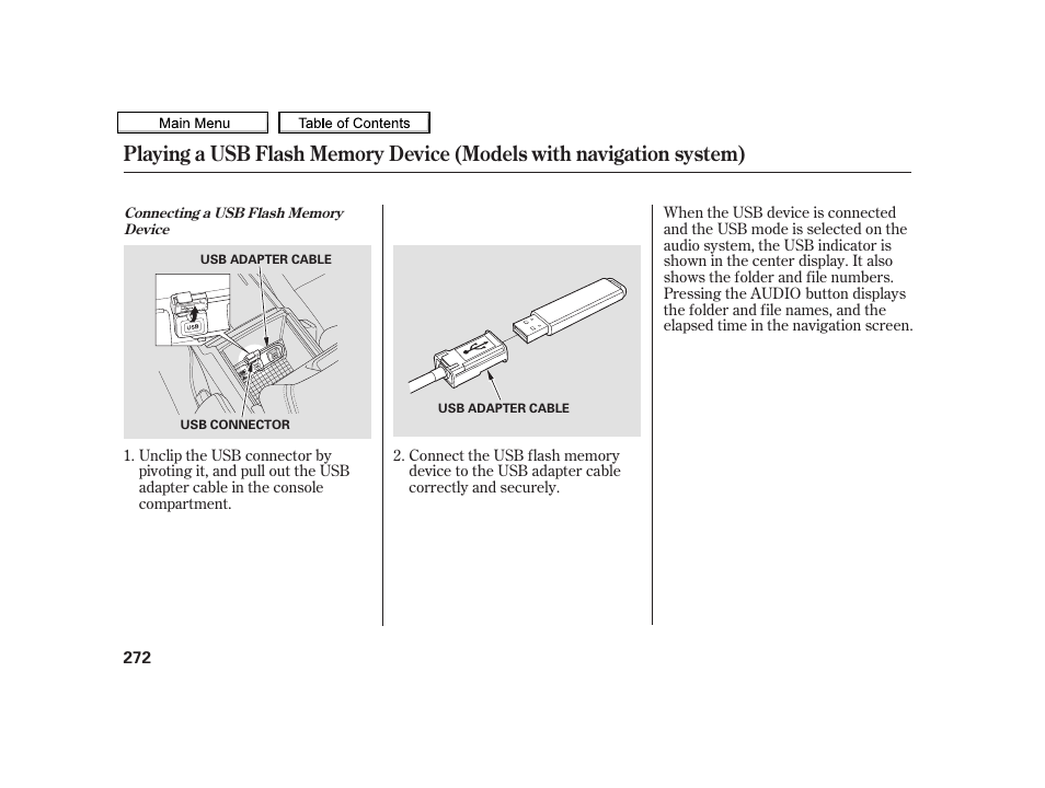 Acura 2010 TSX User Manual | Page 275 / 524