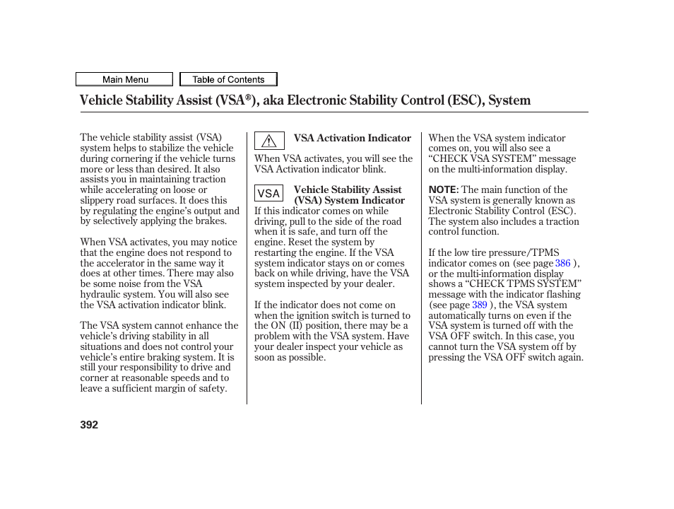 Acura 2010 TSX User Manual | Page 395 / 524