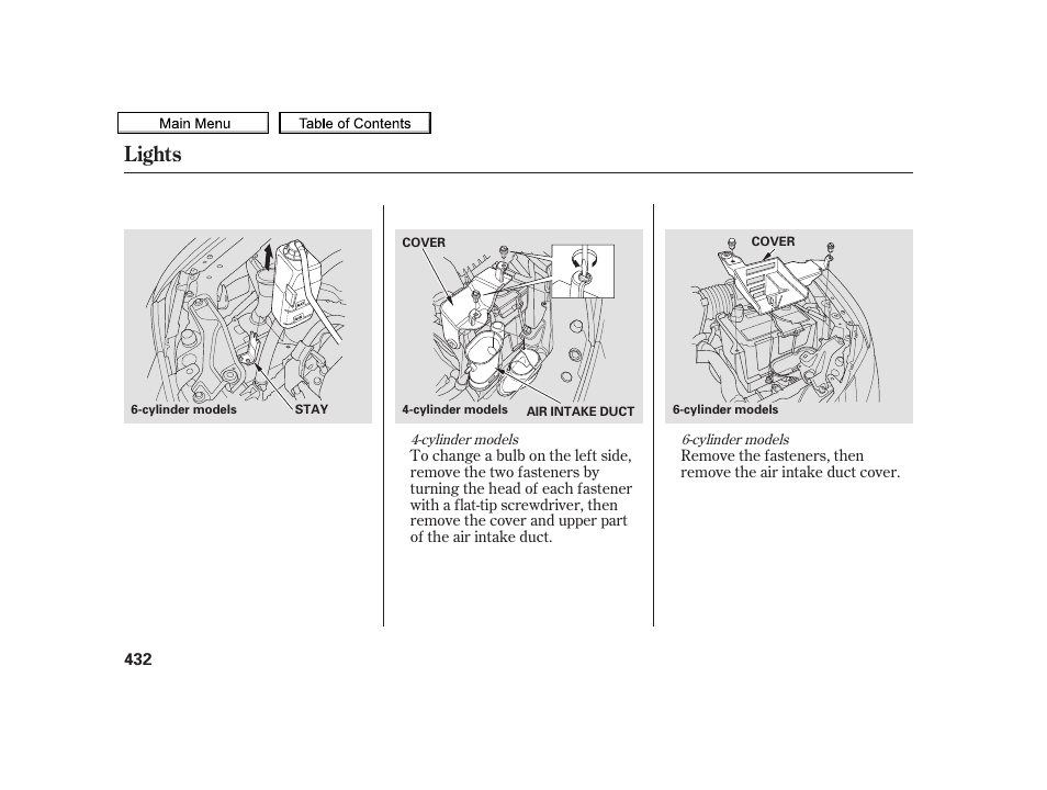 Lights, 2010 tsx | Acura 2010 TSX User Manual | Page 435 / 524