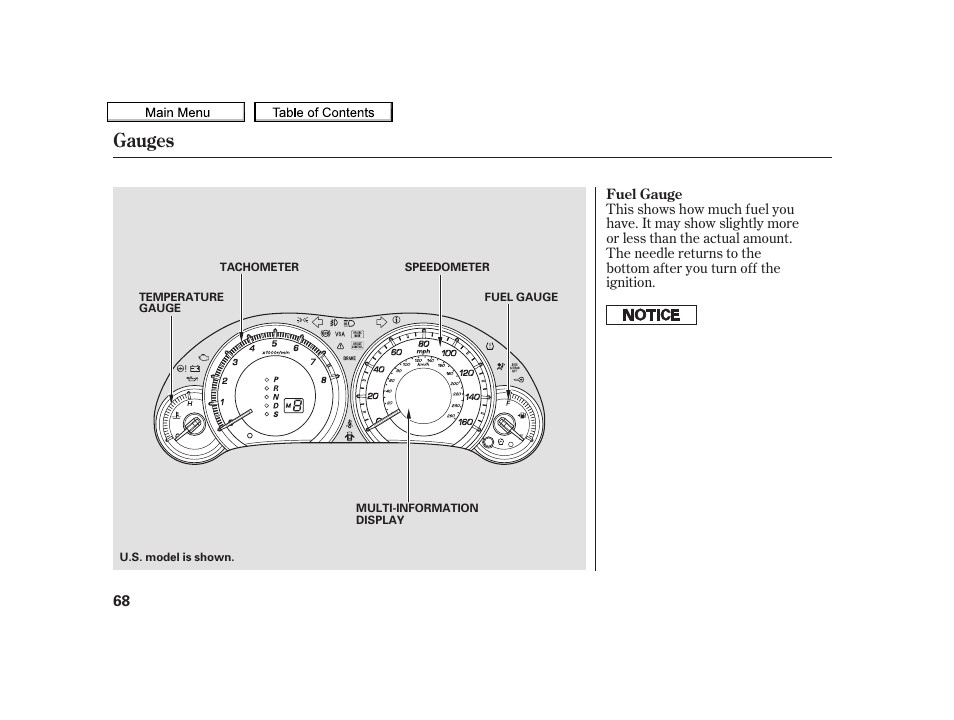 Gauges, 2010 tsx | Acura 2010 TSX User Manual | Page 71 / 524