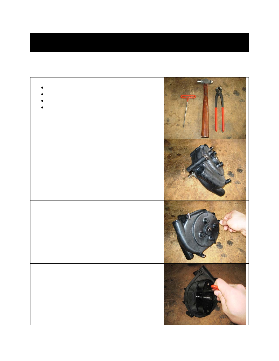 Graymills PQL Sealed Bearing Change User Manual | 2 pages