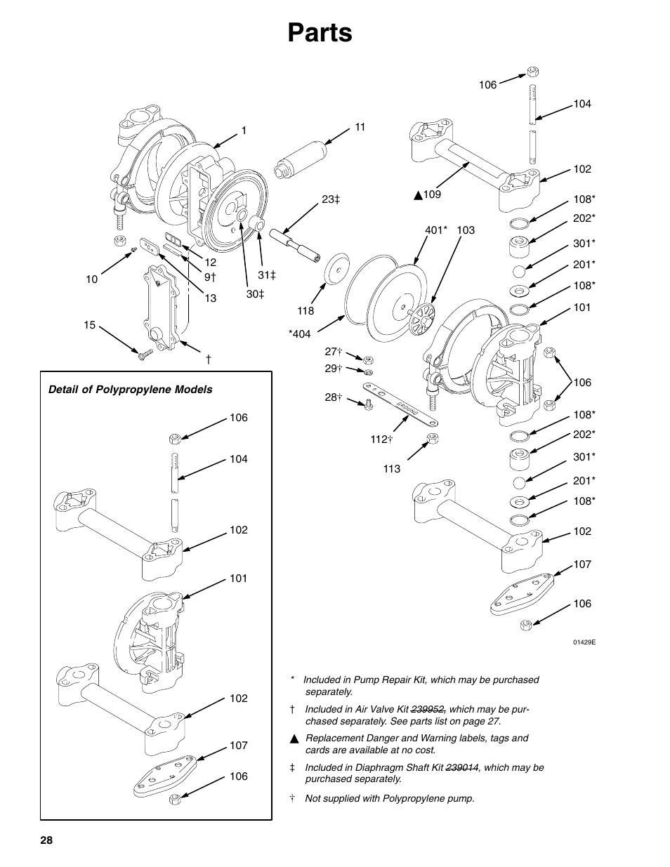Parts | Graymills DDP .375' Pump User Manual | Page 12 / 15