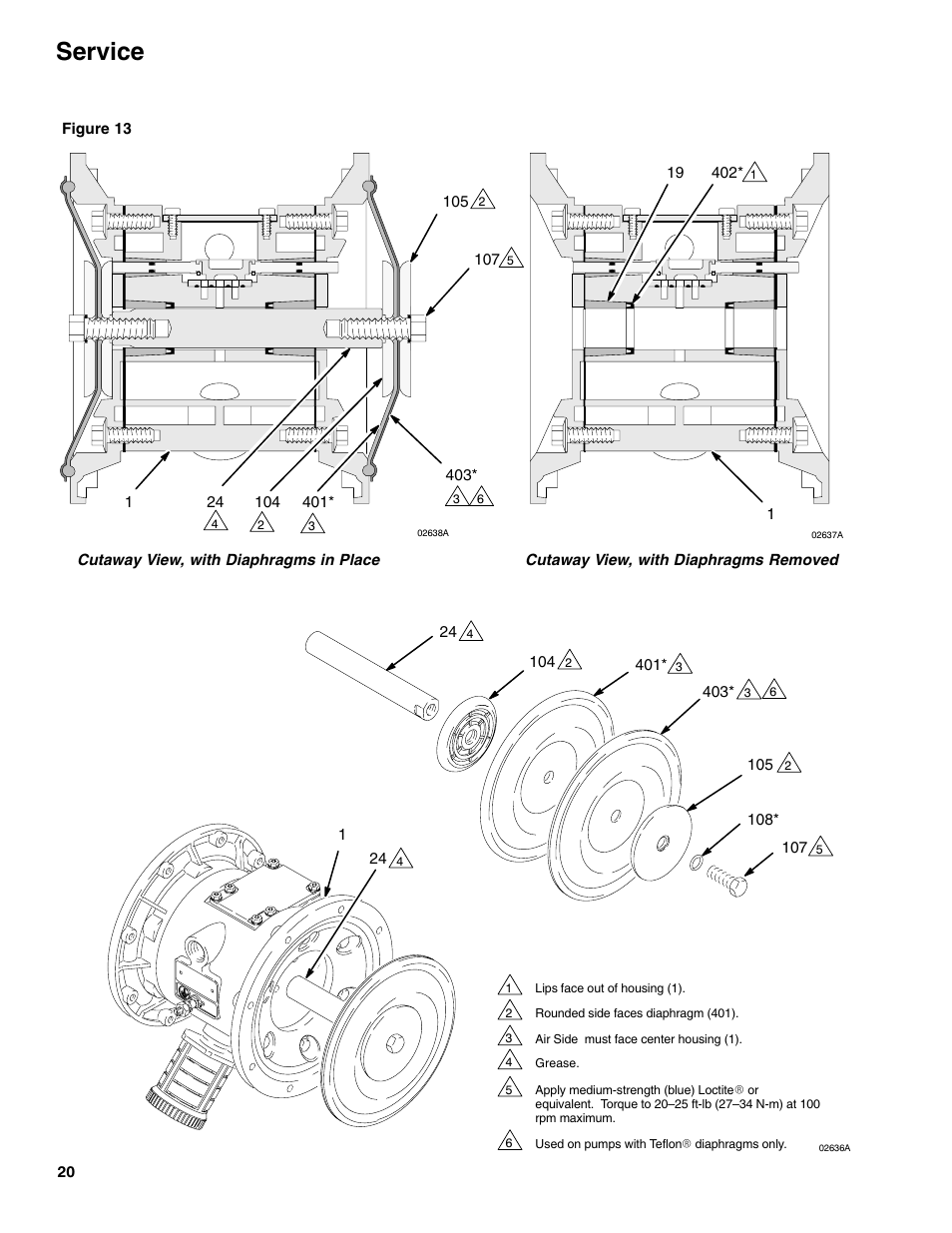 Service | Graymills DDP 1' Aluminum Pump User Manual | Page 20 / 26