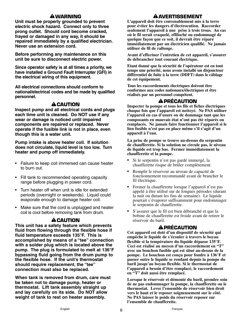 Graymills DH226A Drum Mount OMI User Manual | Page 6 / 16