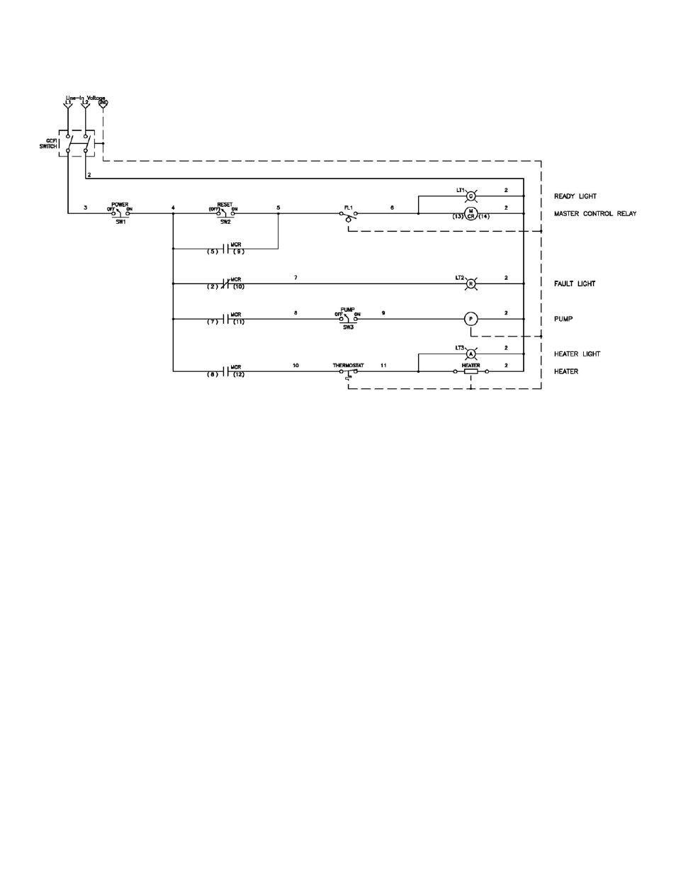 Electrical schematic, Warranty information | Graymills Handi-Kleen PH822-A OMI User Manual | Page 6 / 6