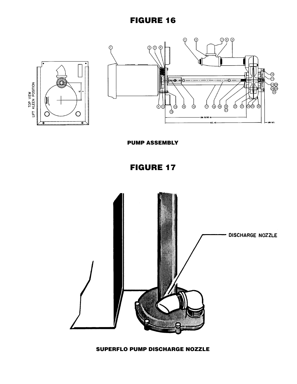 Figure 16 figure 17 | Graymills Liftkleen L-Series OMI User Manual | Page 31 / 35