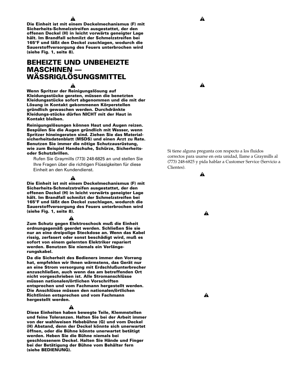 Graymills Liftkleen T-Series OMI User Manual | Page 7 / 32