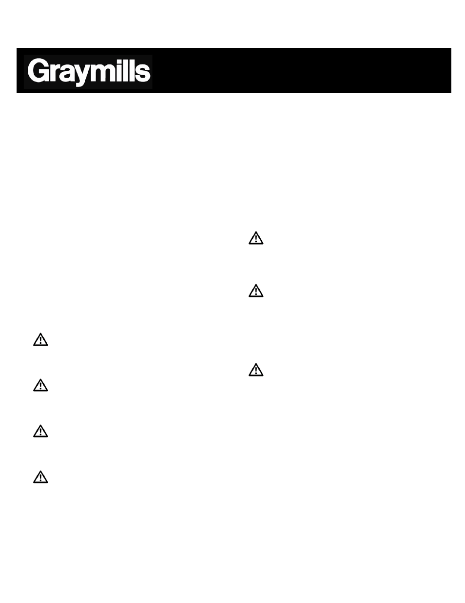 Graymills Super Sonic OMI User Manual | 10 pages