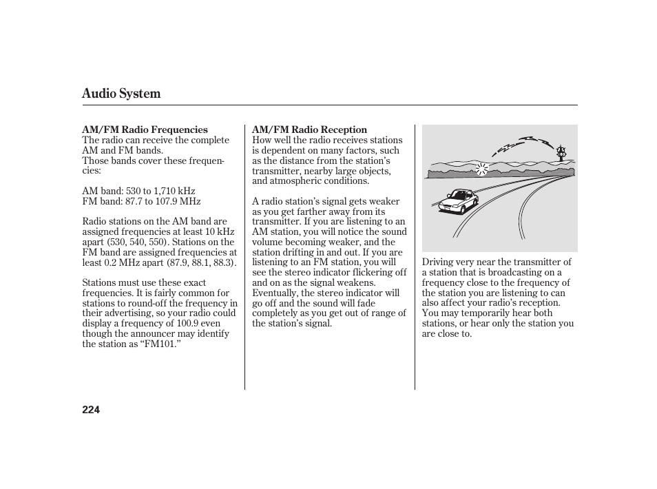 Audio system | Acura 2009 RL User Manual | Page 230 / 554