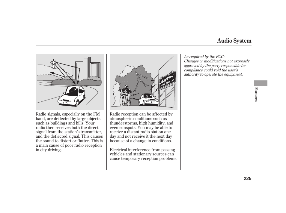 Audio system | Acura 2009 RL User Manual | Page 231 / 554