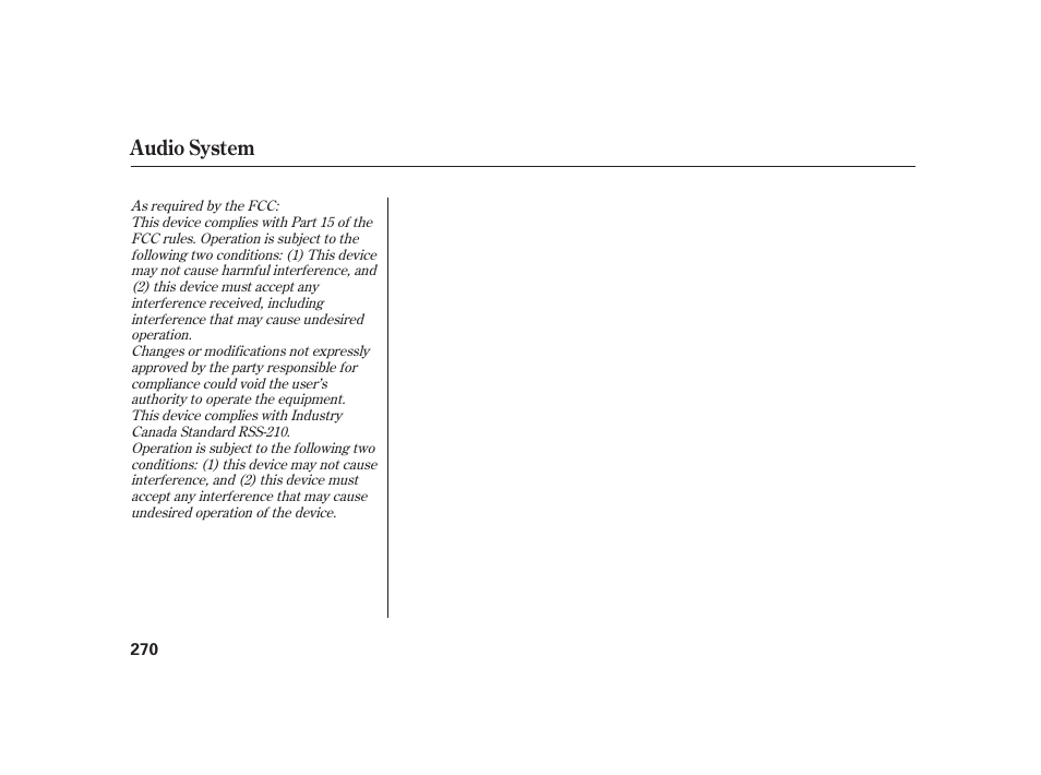 Acura 2009 RL User Manual | Page 276 / 554