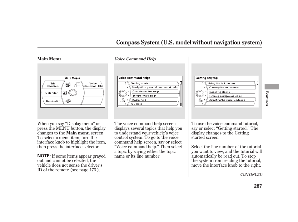 Acura 2009 RL User Manual | Page 293 / 554