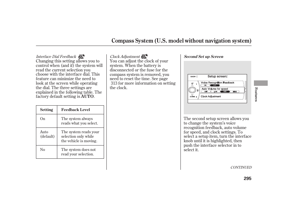 Acura 2009 RL User Manual | Page 301 / 554