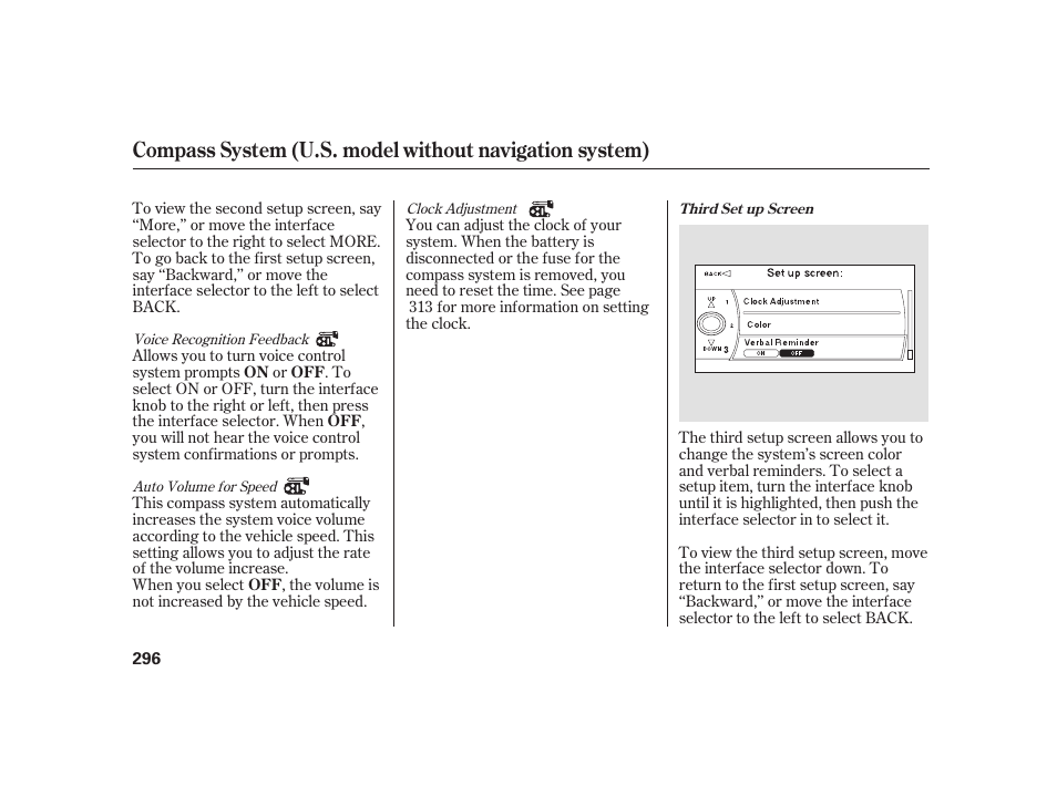 Acura 2009 RL User Manual | Page 302 / 554