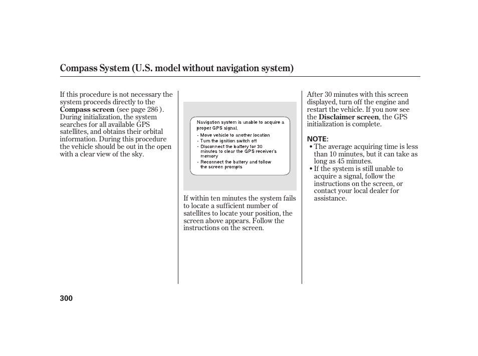 Acura 2009 RL User Manual | Page 306 / 554