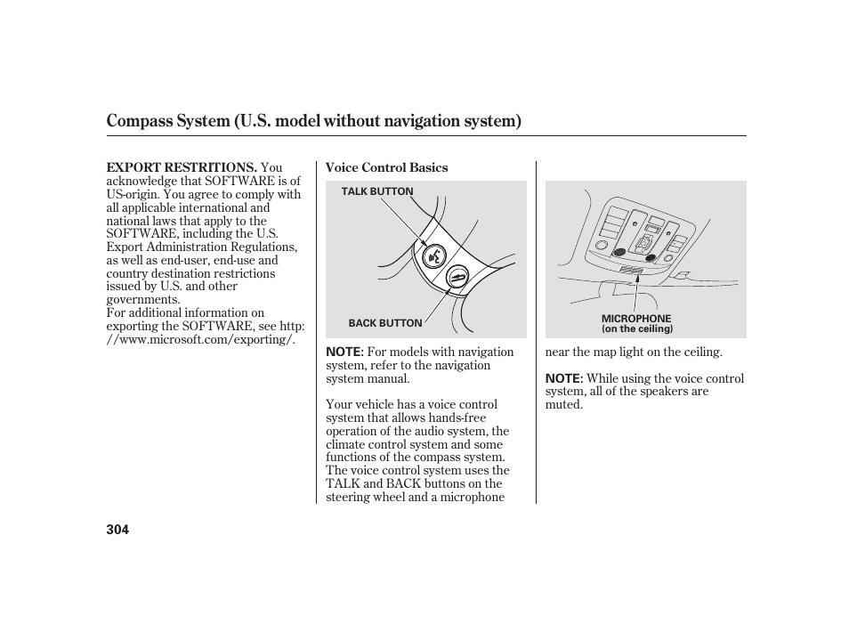 Acura 2009 RL User Manual | Page 310 / 554