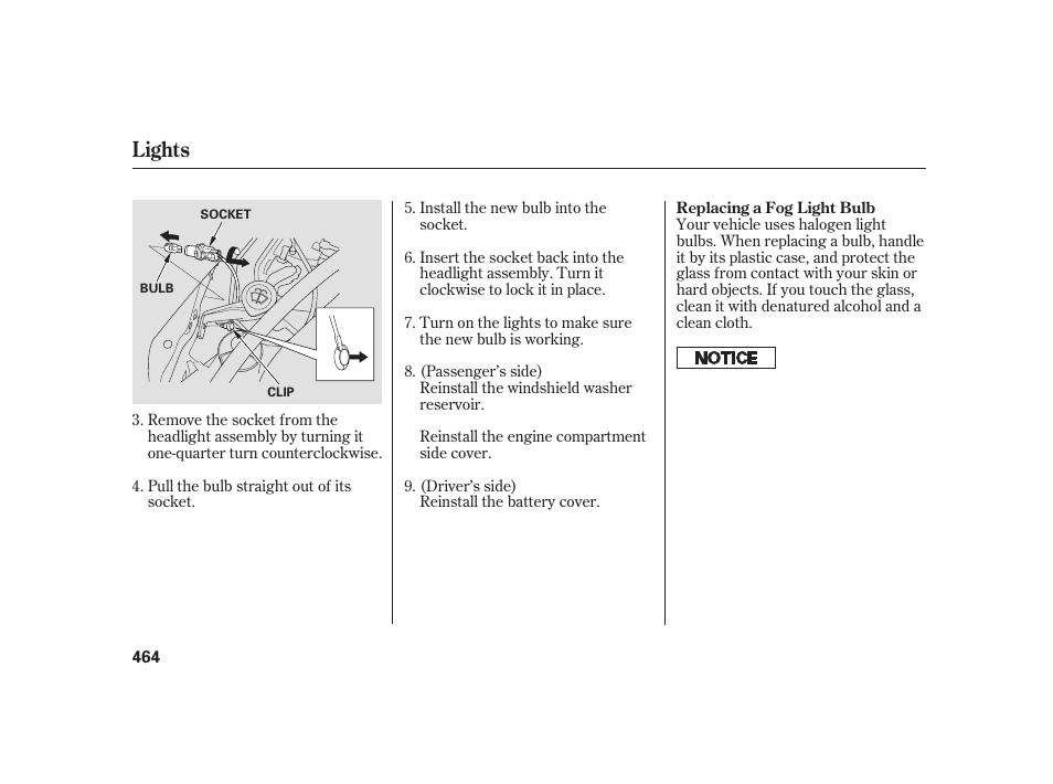 Lights | Acura 2009 RL User Manual | Page 470 / 554