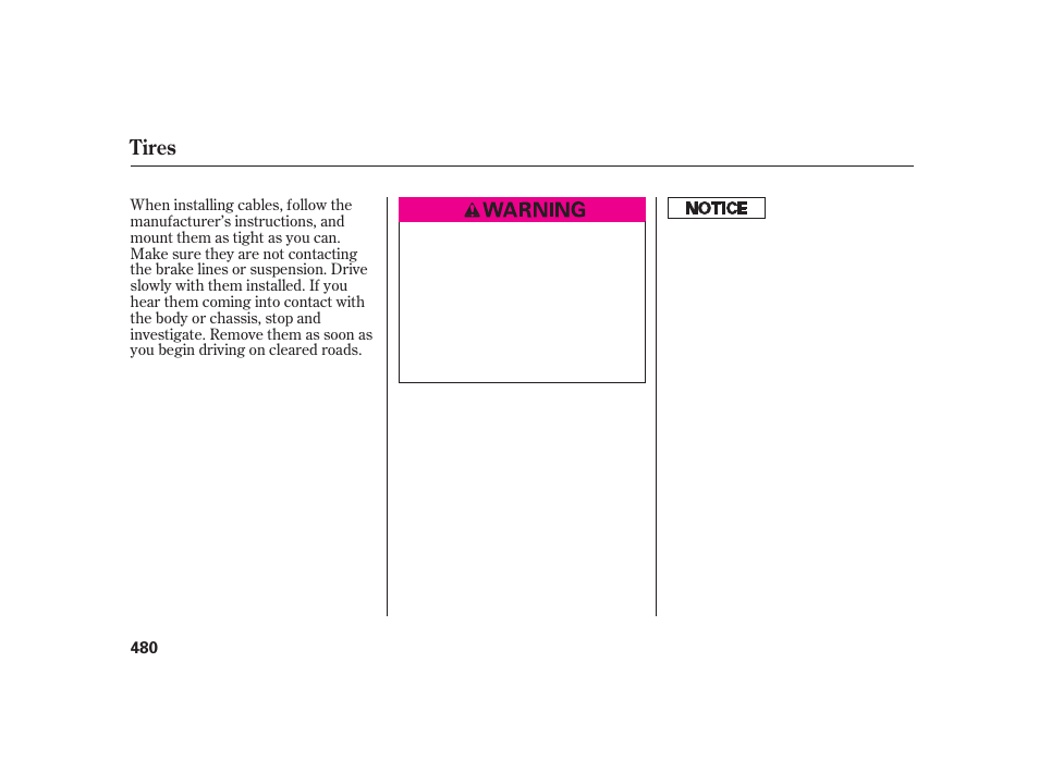 Tires | Acura 2009 RL User Manual | Page 486 / 554