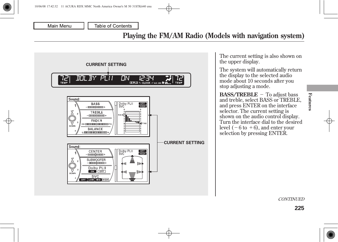 2011 rdx | Acura 2011 RDX User Manual | Page 229 / 514