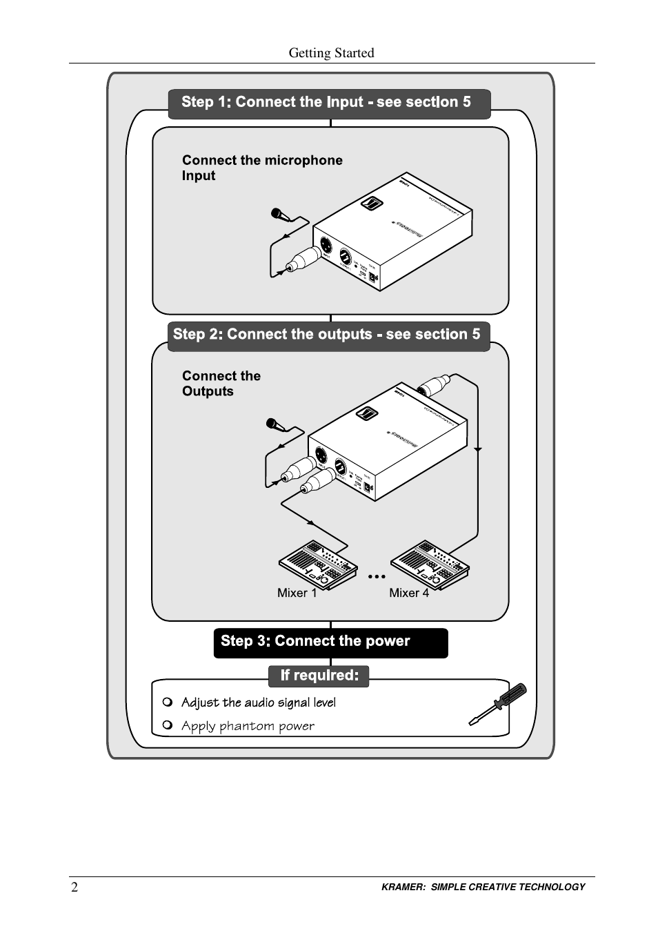 Kramer Electronics 104B User Manual | Page 4 / 10