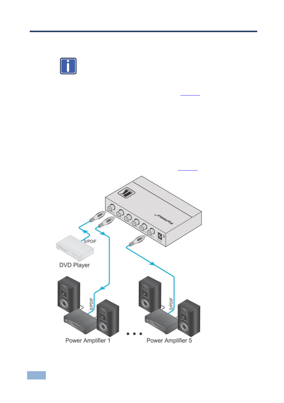 4 connecting the 6505, Connecting the 6505 | Kramer Electronics 6505 User Manual | Page 7 / 10