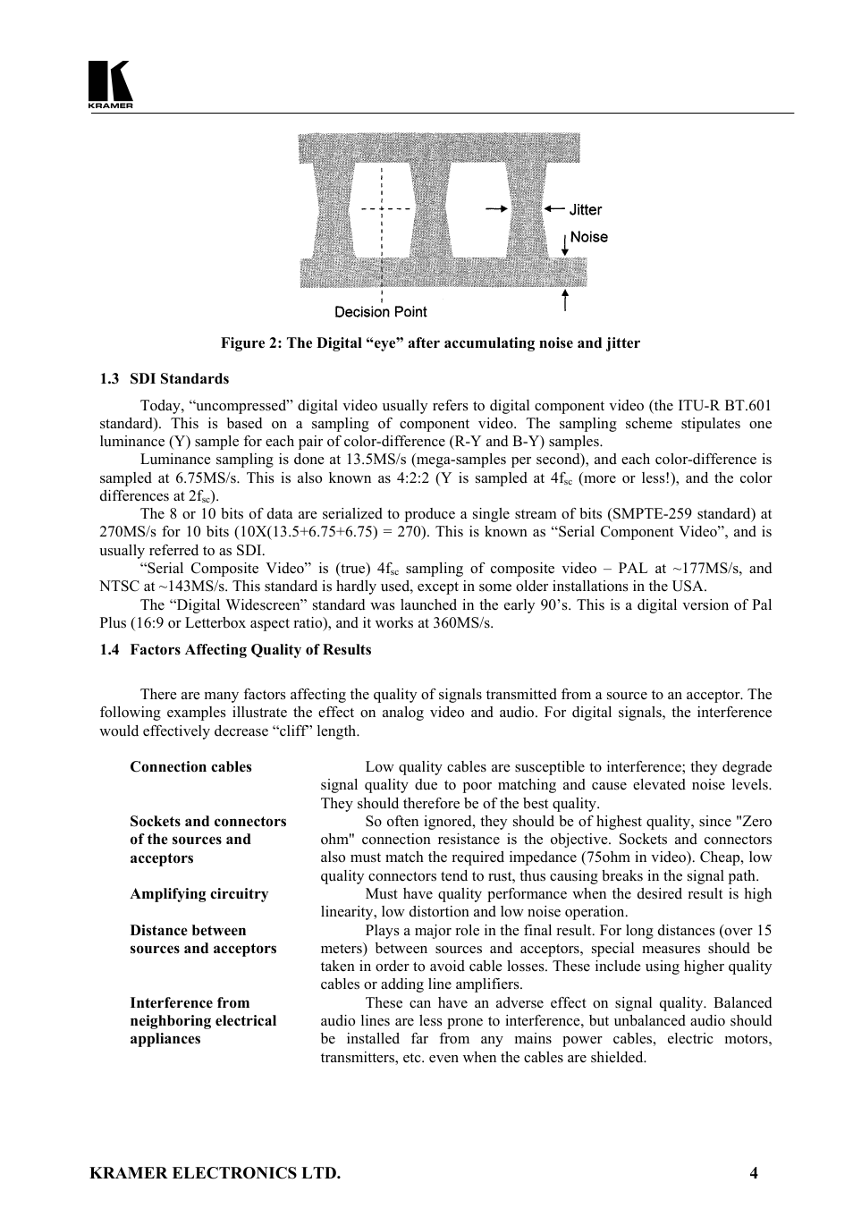 Kramer Electronics SD-7108 User Manual | Page 5 / 20