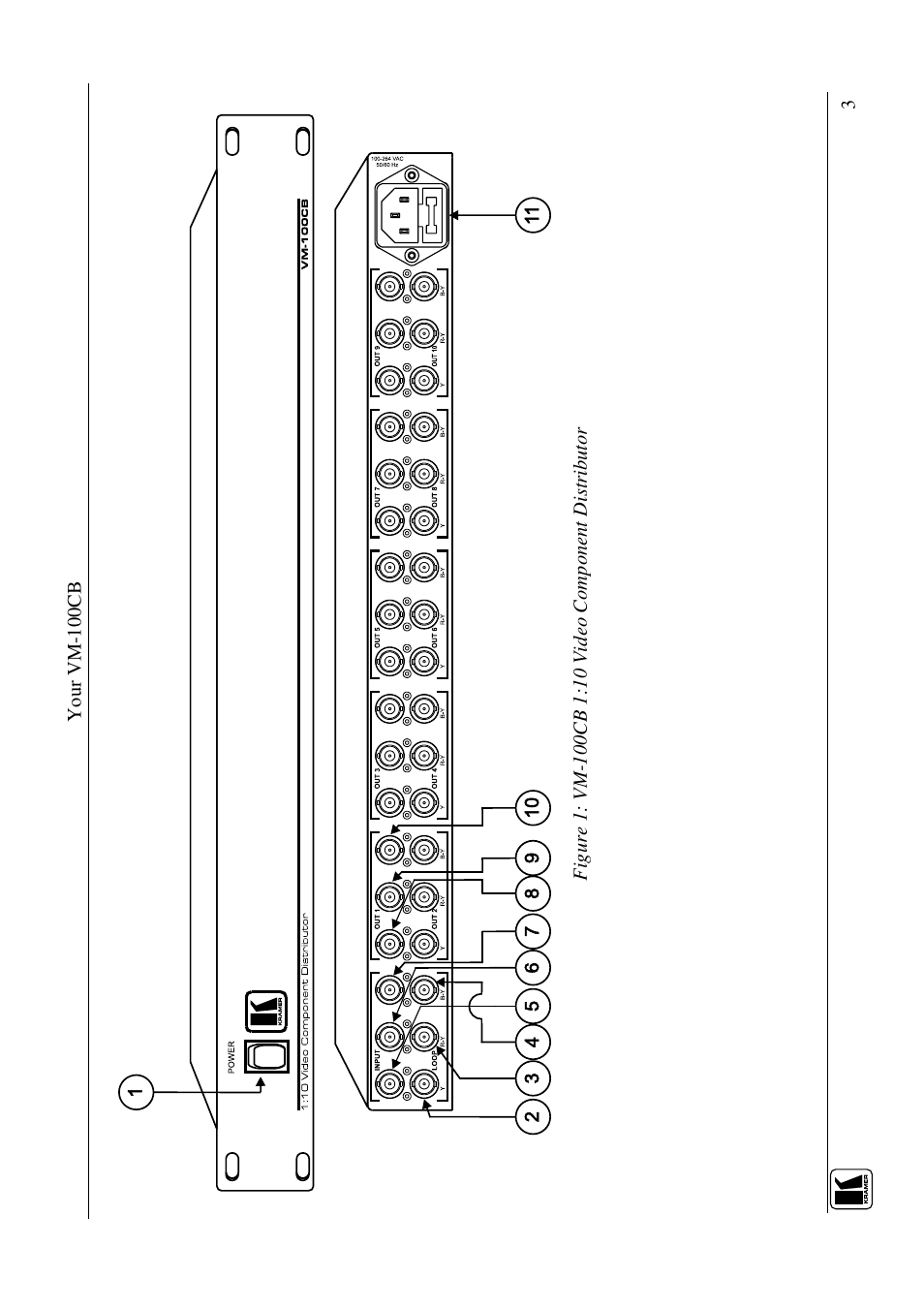Kramer Electronics VM-100CB User Manual | Page 5 / 12