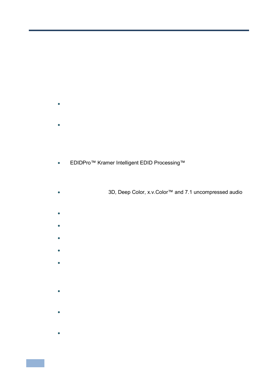 3 overview, Overview, 3overview | Kramer Electronics VM-114H2C User Manual | Page 7 / 25