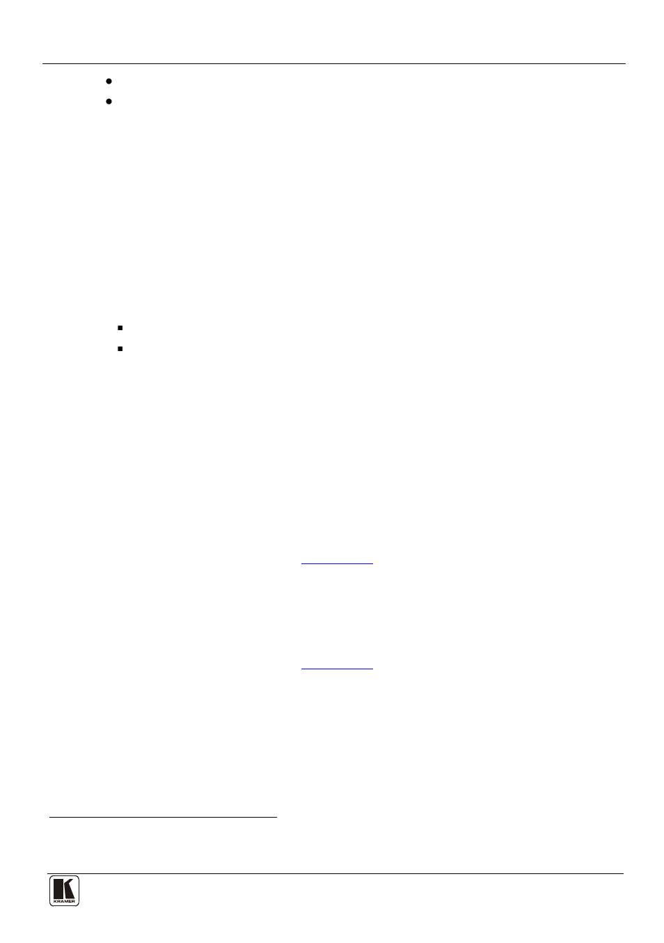 1 disabling/enabling deep color support, 3 connecting to the vm-114h4c via rs-232, Disabling/enabling deep color support | Connecting to the vm-114h4c via rs-232, N 5.3 | Kramer Electronics VM-114H4C User Manual | Page 12 / 23