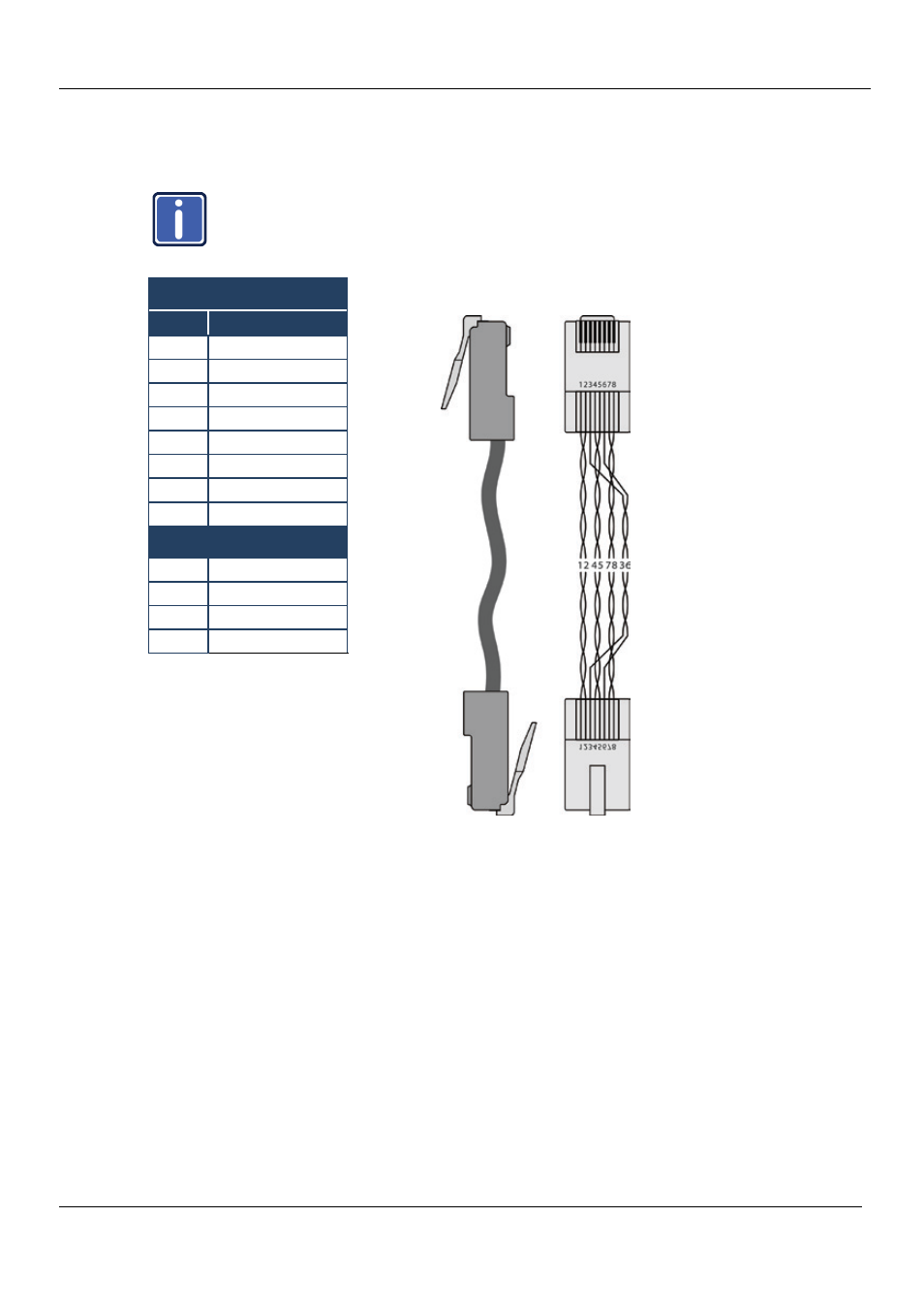 6 wiring the twisted pair rj45 connectors, Wiring the twisted pair rj-45 connectors, Figure 8: tp pinout wiring | 6wiring the twisted pair rj-45 connectors | Kramer Electronics VM-114H4C User Manual | Page 17 / 23