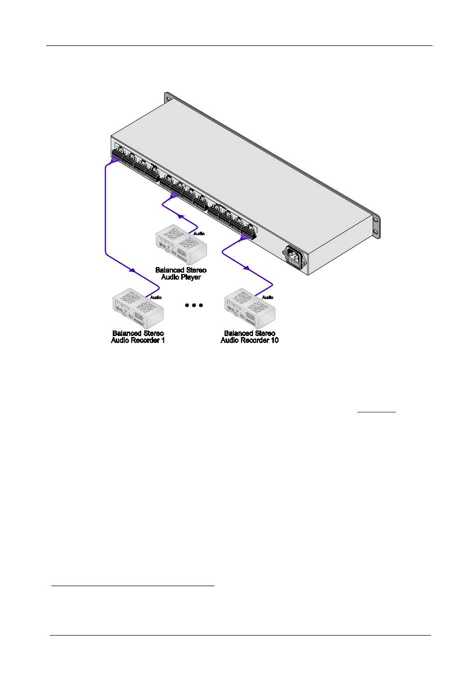 2 connecting the vm-80a distribution amplifier, Connecting the vm-80a distribution amplifier, Figure 3 | Kramer Electronics VM-80A User Manual | Page 10 / 14