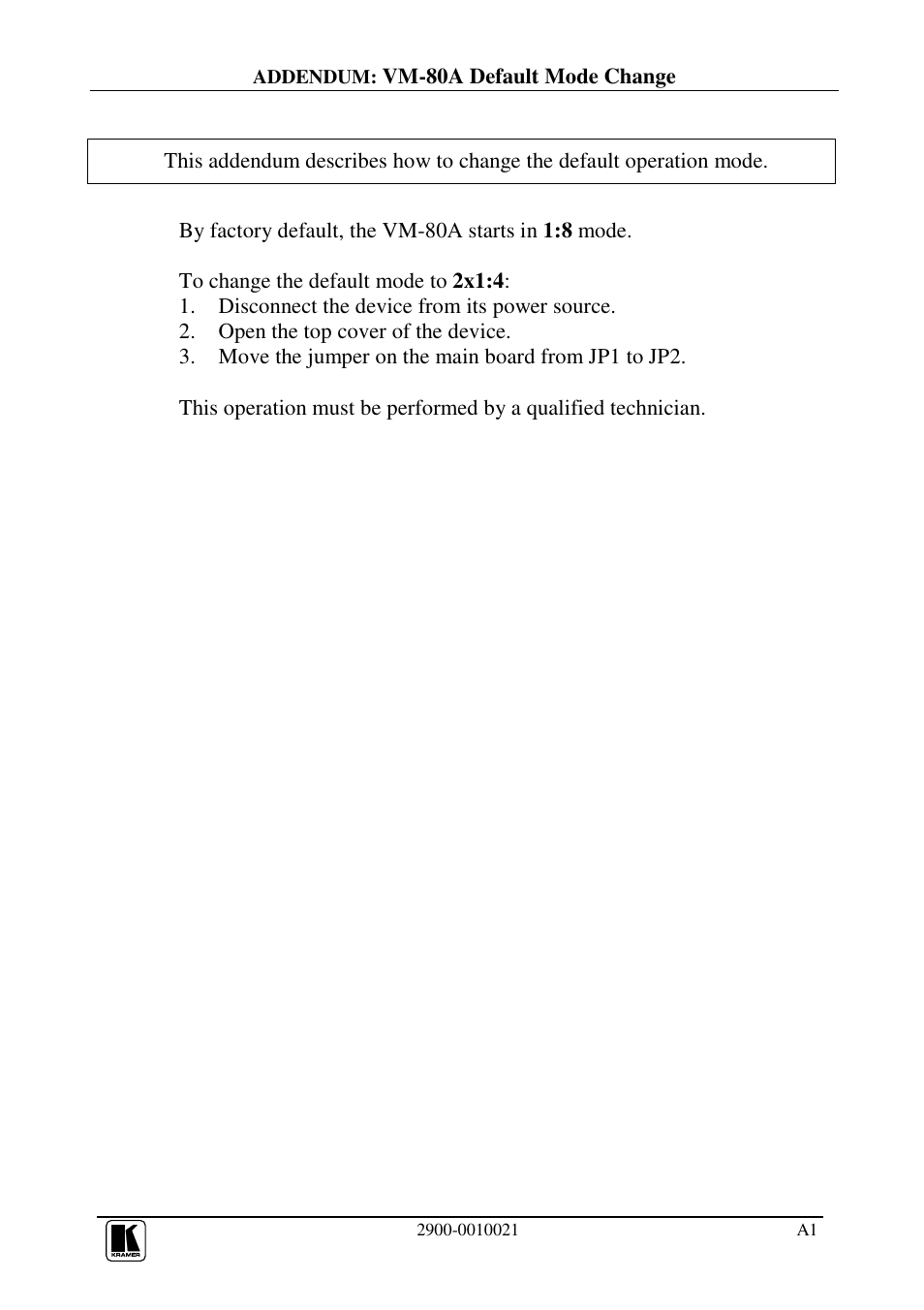 Kramer Electronics VM-1610 User Manual | Page 3 / 18
