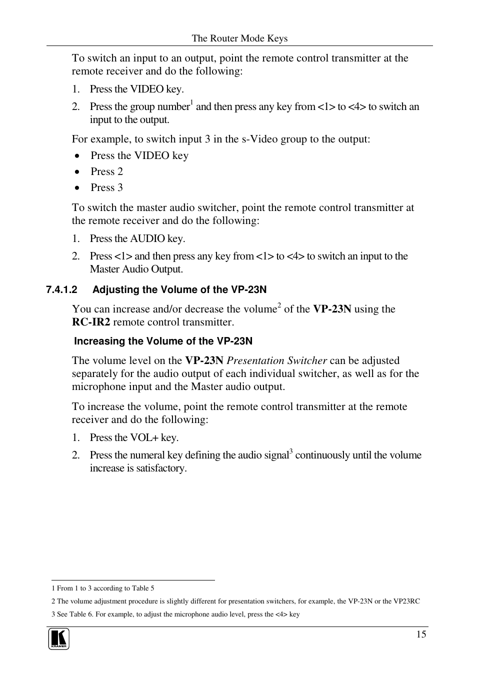 Kramer Electronics RC-IR2 User Manual | Page 18 / 24