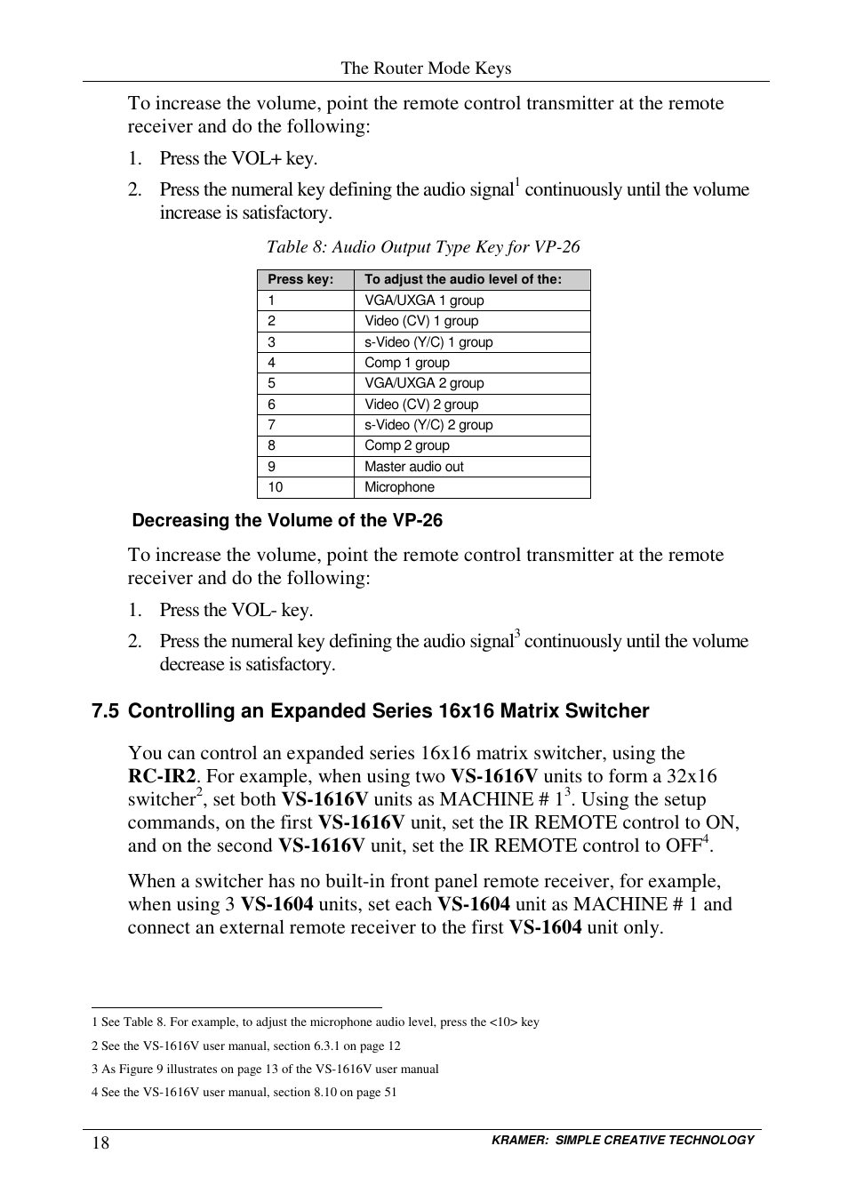 Kramer Electronics RC-IR2 User Manual | Page 21 / 24