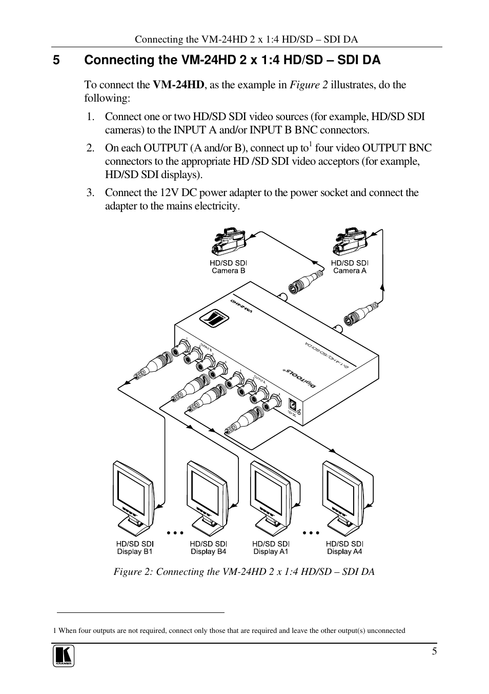 Kramer Electronics VM-24HD User Manual | Page 7 / 10