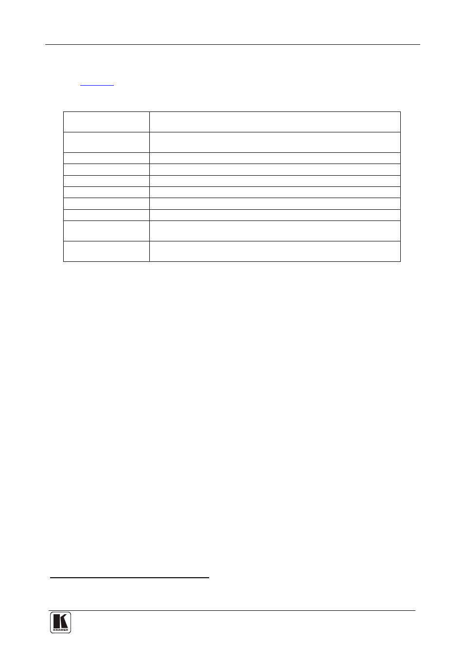 7 technical specifications, Technical specifications, Table 3: vm-24hdcp technical specifications | 7technical specifications, Table 3 includes the technical specifications, Of the vm-24hdcp | Kramer Electronics VM-24HDCP User Manual | Page 15 / 19