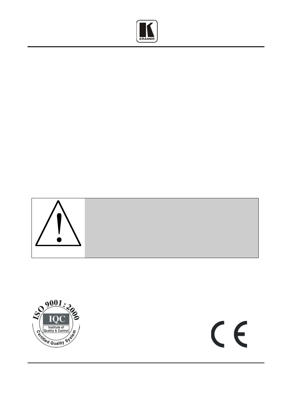 Kramer Electronics VM-28H User Manual | Page 23 / 23