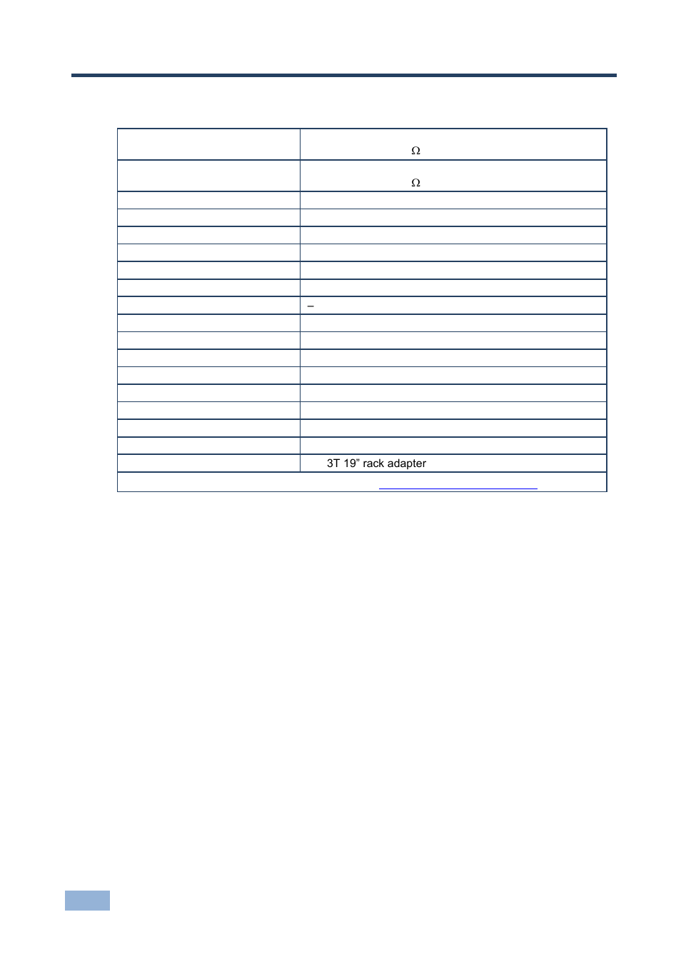 5 technical specifications, Technical specifications, 5technical specifications | Kramer Electronics VM-2C User Manual | Page 9 / 11