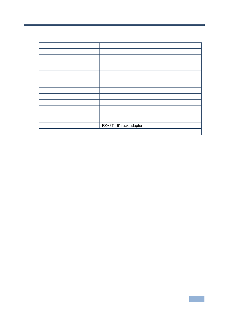 5 technical specifications, Technical specifications, 5technical specifications | Kramer Electronics VM-2Hxl User Manual | Page 12 / 14